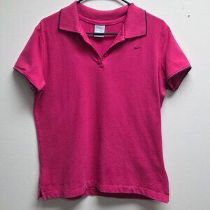 Women's XL pink Nike Polo Shirt